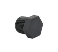 1/2" 3/4" 1 Inch Male Thread PP Plug Pipe Micro Irrigation Fittings Water Connectors Tube End Caps Screw(1I2 Inch,8 PCS)
