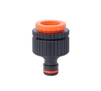 1/2“ 3/4" 1 Inch Thread Quick Connector Garden Irrigation Hose Coupling Plastic Watering Pipe Fittings(E,10 Pieces)