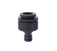 1/2“ 3/4" 1 Inch Thread Quick Connector Garden Irrigation Hose Coupling Plastic Watering Pipe Fittings(C,5 Pieces)