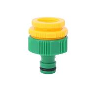 1/2“ 3/4" 1 Inch Thread Quick Connector Garden Irrigation Hose Coupling Plastic Watering Pipe Fittings(A,1 Piece)