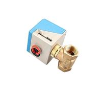 1/2" 3/4" 1" Motorized Electric Brass Globe Valve - AC220V Two Way Stop Shut-Off Valve for HVAC Systems(110v 3/4Inch)