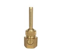 1/2" 3/4" 1" Multi Direction Straight Jet Water Fountain Nozzle Spray Head Landscape Nozzles for Garden Pond(1 (Brass Adjust))