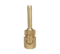 1/2" 3/4" 1" Multi Direction Straight Jet Water Fountain Nozzle Spray Head Landscape Nozzles for Garden Pond(1l2 (Brass Adjust))