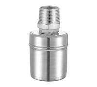 1/2 3/4 1Inch 304 Stainless Steel Ball Valve Automatic Water Level Control Floating Installed Inside for Tower Tank for Water Tank, Pool, Livestock Troughs(3/4",Upper Water Inlet)