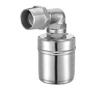 1/2 3/4 1Inch Water Level Controller 304 Stainless Steel Auto Shut Off Ball Mini Float Valve Heat-Resistant(1",Four Points)