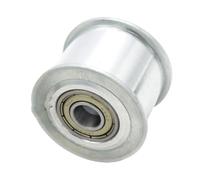 1/2/3/4/5/10pcs 16 Teeth 3M Synchronous Pulley Idler Tensioner Wheel Bore 3/4/5mm For Belt Width 10/15mm With Bearing Guide Regulating Pulley HTD3M(Bore 5mm No teeth,10pcs 10mm)