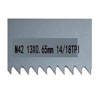 1/2/3/4/5Pcs Portable Band Saw Blades 1140 Bandsaw Blade M42 Bimetal Metal Cutting 13 0.65mm 14/18 TPI(Length 1140mm 1pcs)