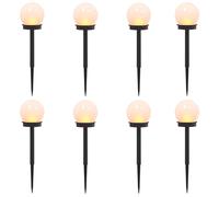 1/2/3/4/6/8x Outdoor Pathway Lamps LED with Ground Spike Multi Sizes vidaXL B, C, D, E, F, G]