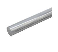 1/2/3/4/6pcs 6063 Aluminum Rod Bar Solid Diameter 5-35mm Hard Round(6 x 500mm 4pcs)