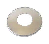 1/2 3/4 Chrome Stainless Steel Valve/Tap Cover Collar (1/2" (21mm Hole))