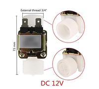 1/2" 3/4" Male Thread Solenoid Valve 220V AC/12V DC Magnetic Water Control Valve Pneumatic Pressure Controller Switch Diverter