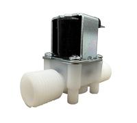 1/2" 3/4" Male Thread Solenoid Valve AC 220V DC 12V 24V Water Control Controller Switch Normally Closed Open(3/4",12V_NORMALLY OPEN)