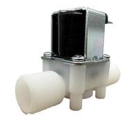 1/2" 3/4" Male Thread Solenoid Valve AC 220V DC 12V 24V Water Control Valve Controller Switch Normally Closed Normally Open(3/4",12V_Normally Open)