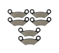 1/2/3/4 Pairs ATV UTV Quadcycle Front & Rear Brake Pads For 300 For Hawkeye 2x4 4x4 500 XP For Sportsman For EPS 550 850 Touring Motorcycle Brake Pads(3 Pairs)