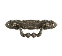 1/2/3/4PCS Cabinet Handle Drawer Clothes Cabinet Door Retro Zinc Alloy European Furniture Hardware Accessories(4PCS)