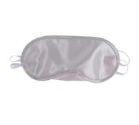 1/2/3/4PCS Silk Eye Mask Eyeshade Cover Shade Soft Blindfold Travel Eyepatch Natural Sleeping Eye Patch Sleep Mask Women Men(Silver,1PC)