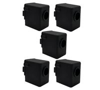 1/2/3/5/6/8pcs For Kobra2 Hotend Silicone Sock Black Cover Printer Head Printer Parts For Heatblock Covers Silicone Sleeve