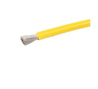 1/2/3/5/8/10/20m Yellow Soft Silicone Rubber Wires16/15/14/13/12/10/08 AWG Flexible Electric Cable For Car Inverter Battery(8AWG,5m)
