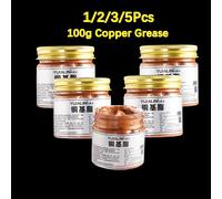 1/2/3/5Pcs 100g Copper Grease Fast-acting Copper Anti-Seize Lubricant Auto Temp Grease Paste Compound Conductive High Paste 2PCS