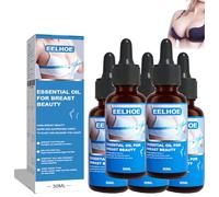 1/2/3/5pcs Breast Enhancement Cream, Natural Breast Enlargement Cream Fast Growth, Firming and Lifting Cream,Boob Cream with Gentle Formula to Lift, Firm & Tighten Breast (5pcs)
