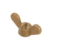 1/2/3/5pcs DIN315 M4 M5 M6 M8 M10 M12 M16 Butterfly Nut Hand Tighten Wing Nuts Brass (Size : M10 3Pcs)