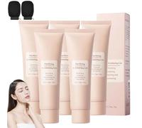 1/2/3/5PCS Jorondy Purifying Exfoliating Gel, Quarxery Purifying Exfoliating Gel, Jorondy Gel, Greteam Exfoliating Gel, Face and Body Exfoliating Scrub Gel, With Exfoliating Bath Gloves (5PC)
