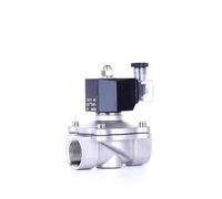 1/2 3/8 3/4 1 Lnch Normally Closed Solenoid Valve Stainless Steel 220V 12V 24V 110V Electric 1Pcs(1/2",220VAC)