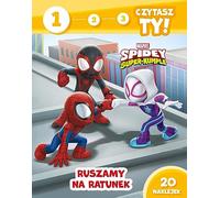 1 2 3 czytasz ty! Poziom 1 Ruszamy na ratunek Marvel Spidey i super-kumple