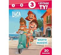 1 2 3 czytasz ty! Poziom 3 Warto marzyć Disney Pixar Luca