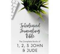 1, 2, 3 John, and Jude Interleaved Journaling Bible