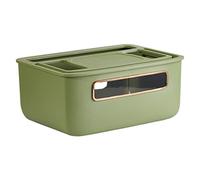 1/2/3 Layers WiFi Router Cover Shelf Power Strip Cable Management Storage Box Hollow Out Socket Wire Hider Rack Desktop Organizer For Home Office Office Wire Organizer For Desk