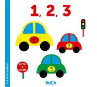 1,2,3: Livre à volets (Les petits curieux, 1)
