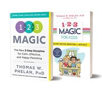 1-2-3 Magic Parenting Book Set: The Original Gentle Parenting Program Beloved by Millions of Parents (Parenting Toddlers and School Age Kids)