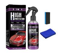 1/2/3 pcs 3 in 1 Turbo Shine High Protection Spray, Nano Repair & Protective Coating, Fast Turbos Spray Paint for Suvs, Motorcycles, Boats, Gardening Tools, Metal Fences (1pc)