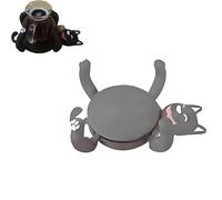 1/2/3 Pcs 3D Print Cute Cat Coaster, Funny Creative Cat Coasters Cup Cuddler, Drink Holders Coffee Table Decor, Cats Cup Holder for Drinks, Coffee Table Decor Gift for Pet Lovers (grey*1pc)