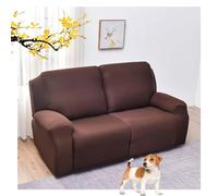 1/2/3 Seater Recliner Sofa Seat Covers Fabric Stretchy 4/6/8-Pieces Couch Slipcover Armchair Cover Non-Slip Furniture Protector, Elastic Spandex Soft Recliner Chair Protectors with Side Pocket ( Color