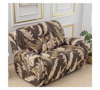 1/2/3 Seater Recliner Sofa Seat Covers Fabric Stretchy 4/6/8-Pieces Couch Slipcover Armchair Cover Non-Slip Furniture Protector, Elastic Spandex Soft Recliner Chair Protectors with Side Pocket ( Color