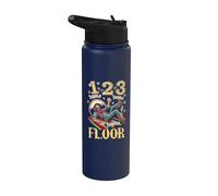 1 2 3 Tequila Floor Mexican Party Drinking Stainless Steel Insulated Water Bottle