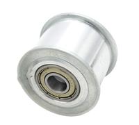 1/2/3pcs 12 Teeth HTD 5Msynchronous Wheel Idler Pulley Bearing Bore 3/4/5/6mm With Bearing With Teeth Or No Teeth ForWidth 15mm And 20mm(Bore 3mm No teeth,3pcs 15mm)