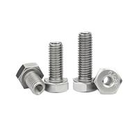1/2/3pcs 304 Stainless Steel Outer Hexagon Hollow Screw M4 M5 M6 M8 M10 M12 M14 M16 M20(70mm,M16 (hole 8.2mm)1psc)