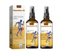 1/2/3PCS Magnesium Oil Bee Joint Healing Spray, Bee Cream for Arthritis, Bee Joint Muscle Effective Relief for Back, Neck, Hands, Feet,Knee, 60ML/2FL.OZ (2)