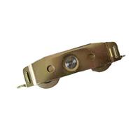 1/2/3pcs Metal Sliding Door Tandems Rollers Aluminum Alloy Window Door Pulley Rollers Adjustable Hardware Metal Sliding Tandems