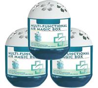 1/2/3pcs Multi Functional Air Magic Box, Indoor Air Purification Dust Removal Magic Box,Automatic Dust Collection Multi-Functional AirMagicBox,Long-Lasting Freshness for Home Kids Pets Areas