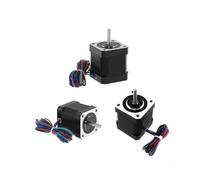 1/2/3pcs Nema 17 Stepper Motor 4-lead 48mm 59Ncm/84oz.in 2A 1m Cable/17HS8401 Nema17 Step For DIY 3D Printer CNC Robot XYZ(3pcs)