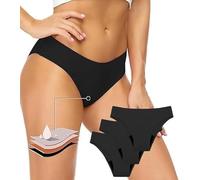 1/2/3PCS Period Pants for Women Swimming Costume Bikini Bottoms Plus Size Period Swimwear Menstrual Leakproof Underwear Heavy Flow Low Waisted Swim Briefs Quick Dry Swimsuit Thong for Girls Teens