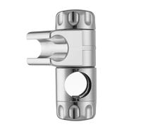 1/2/3pcs Plastic Adjustable Shower Mounting Brackets Handheld Shower Head Holder Bracket Wall Mount for Bathroom Top Spray(1 pcs)