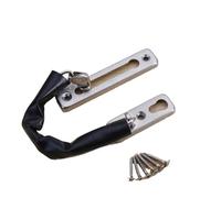 1/2/3pcs Stainless Steel Hotel Door Chain Latch Safety Guard Security Lock Limiter Tools Hardware for Home for Door(Silver,1 PCS)