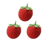 1/2/3Pcs Strawberry Squishy Toy, Slow Rebound Simulated Fruit Fidget Toy, Anti-Anxiety Stress Relief Sensory Ball Decompression Toy