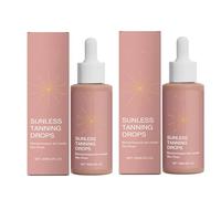 1/2/3Pcs Sunless Tanning Drops, 60ml, Tanning Drop, Drops to Naturally Boost Melanin, Without The Sun Damage,Enhancing Your Natural Skin Tone (2Pcs)