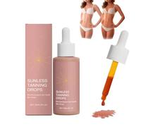 1/2/3Pcs Sunless Tanning Drops, 60ml, Tanning Drop, Drops to Naturally Boost Melanin, Without The Sun Damage,Enhancing Your Natural Skin Tone (1Pc)